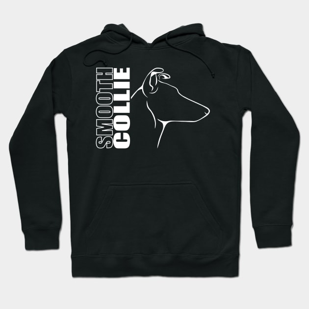 Proud Smooth Collie profile dog lover Hoodie by wilsigns